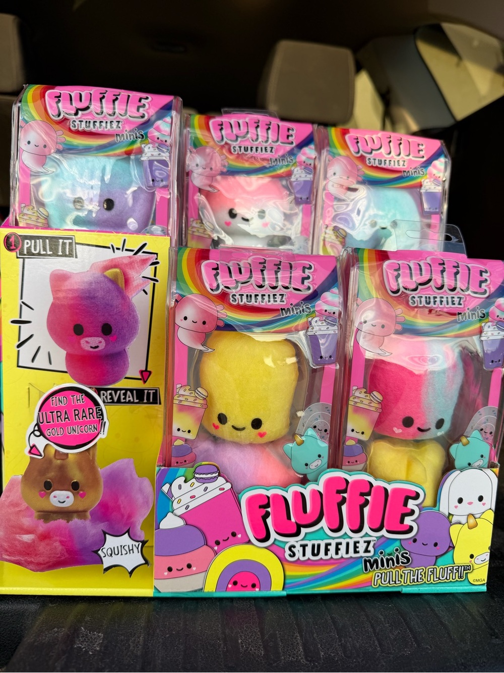 Minis Plush Toy - Yellow Plush Character fluffie